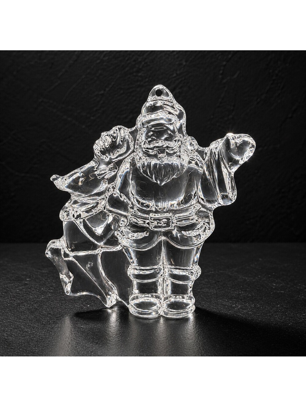 Vintage Waterford Crystal 2006 St Nicholas Ornament 1st Edition Ireland Box